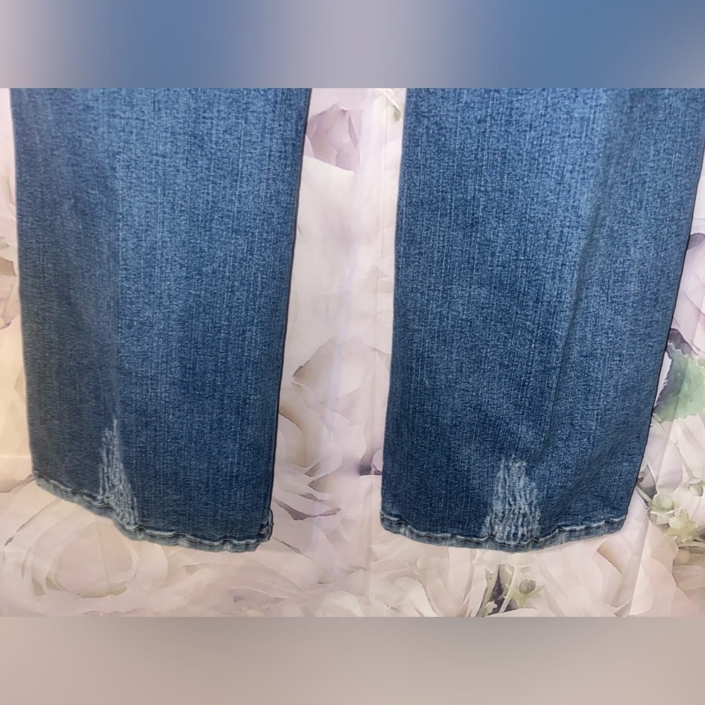 Baby Phat Women’s Vintage Y2K Bootcut Denim Jeans Blue Size 16 Waist 32” - Picture 5 of 6